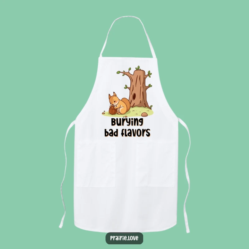 Funny Squirrel Acorn Apron - Hilarious Kitchen Wear for Prepared Cooks