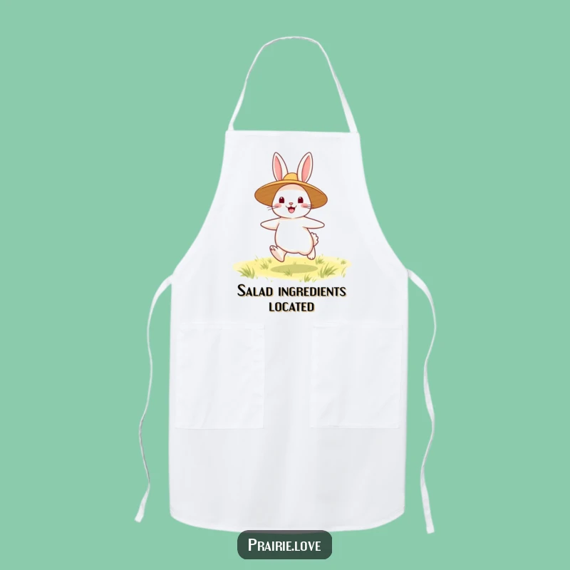 Funny Rabbit Apron: Cheerful Cooking Hopper Wear, Perfect Funny Kitchen Gift