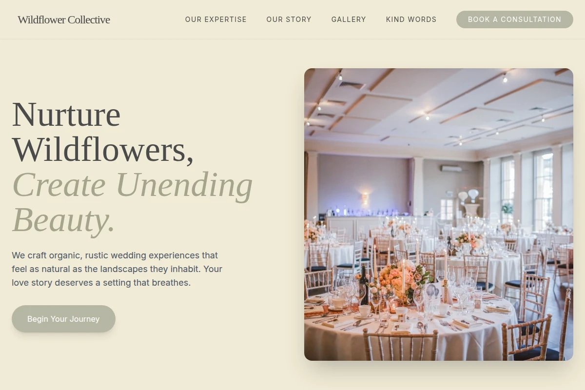 Rustic Wedding Planner