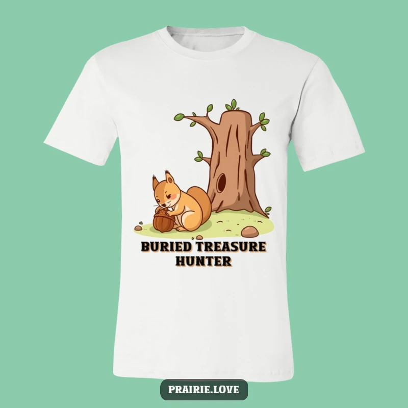Funny Squirrel Acorn T-Shirt - Hilarious Prep Style